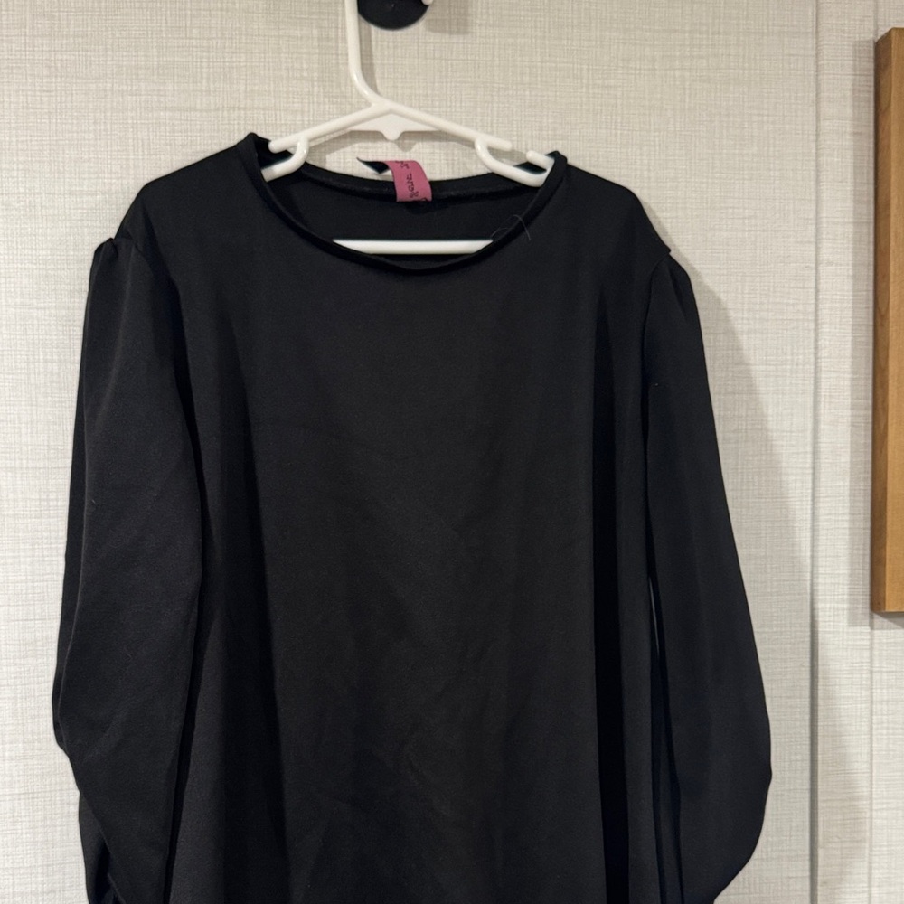 Kids Black Blouse